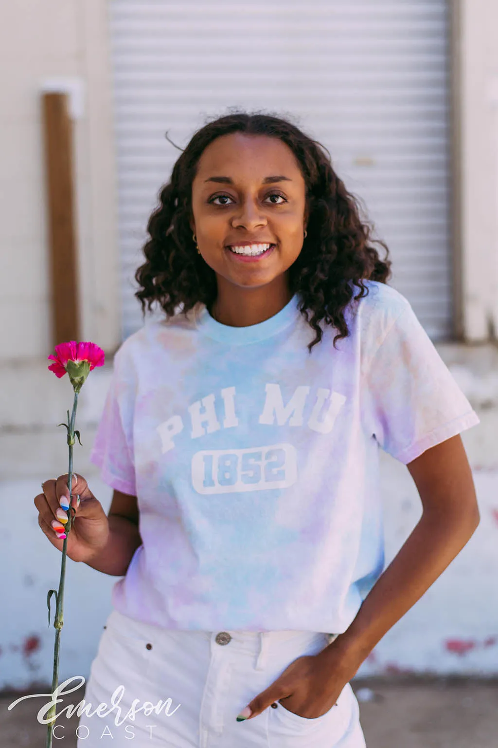 Phi Mu Pastel Tie Dye PR T-Shirt