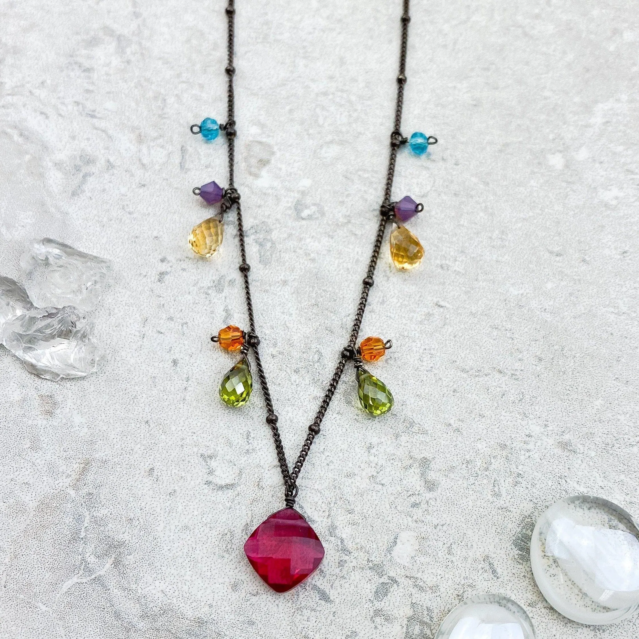 Pop of Color Boho Zina Classic Necklace