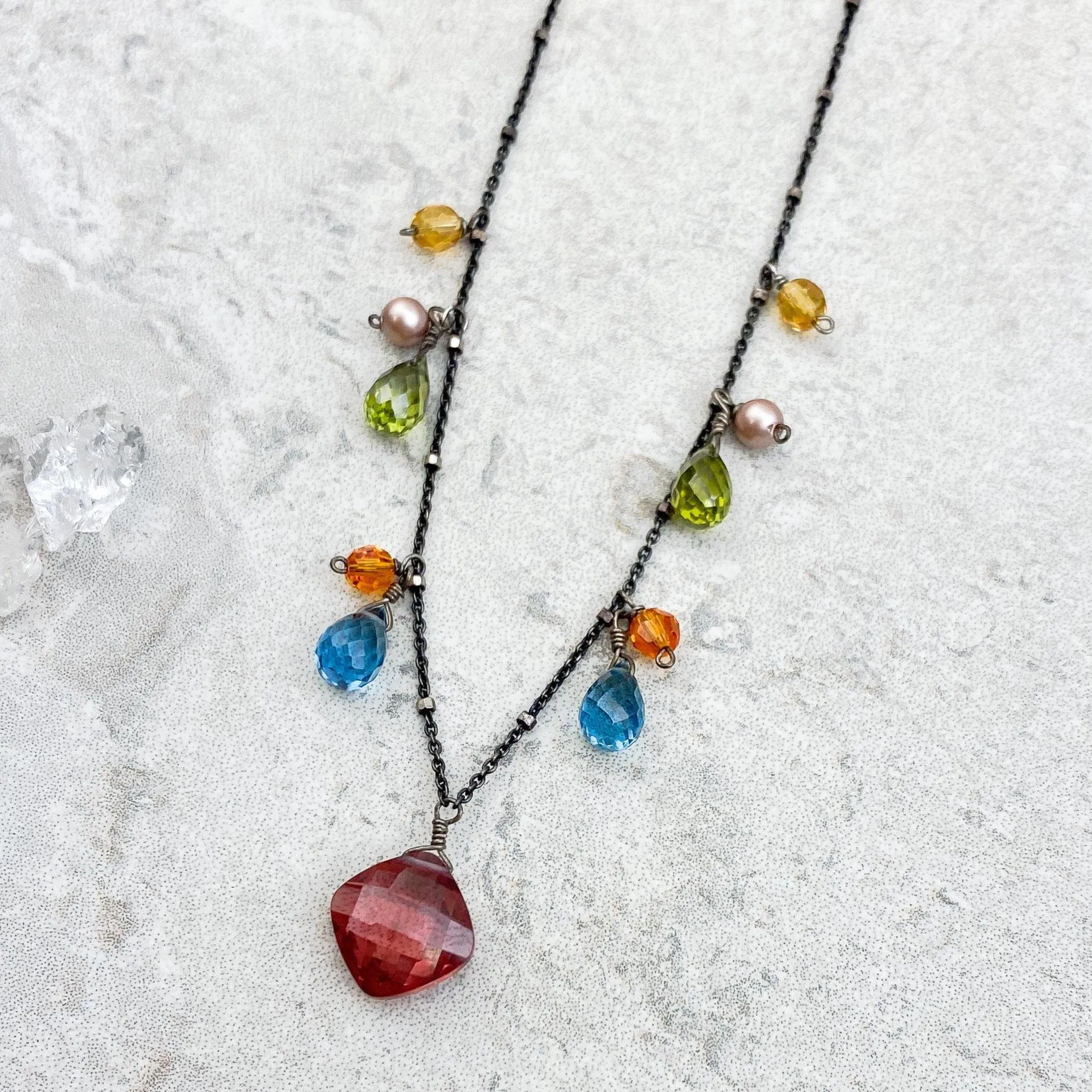 Pop of Color Boho Zina Classic Necklace