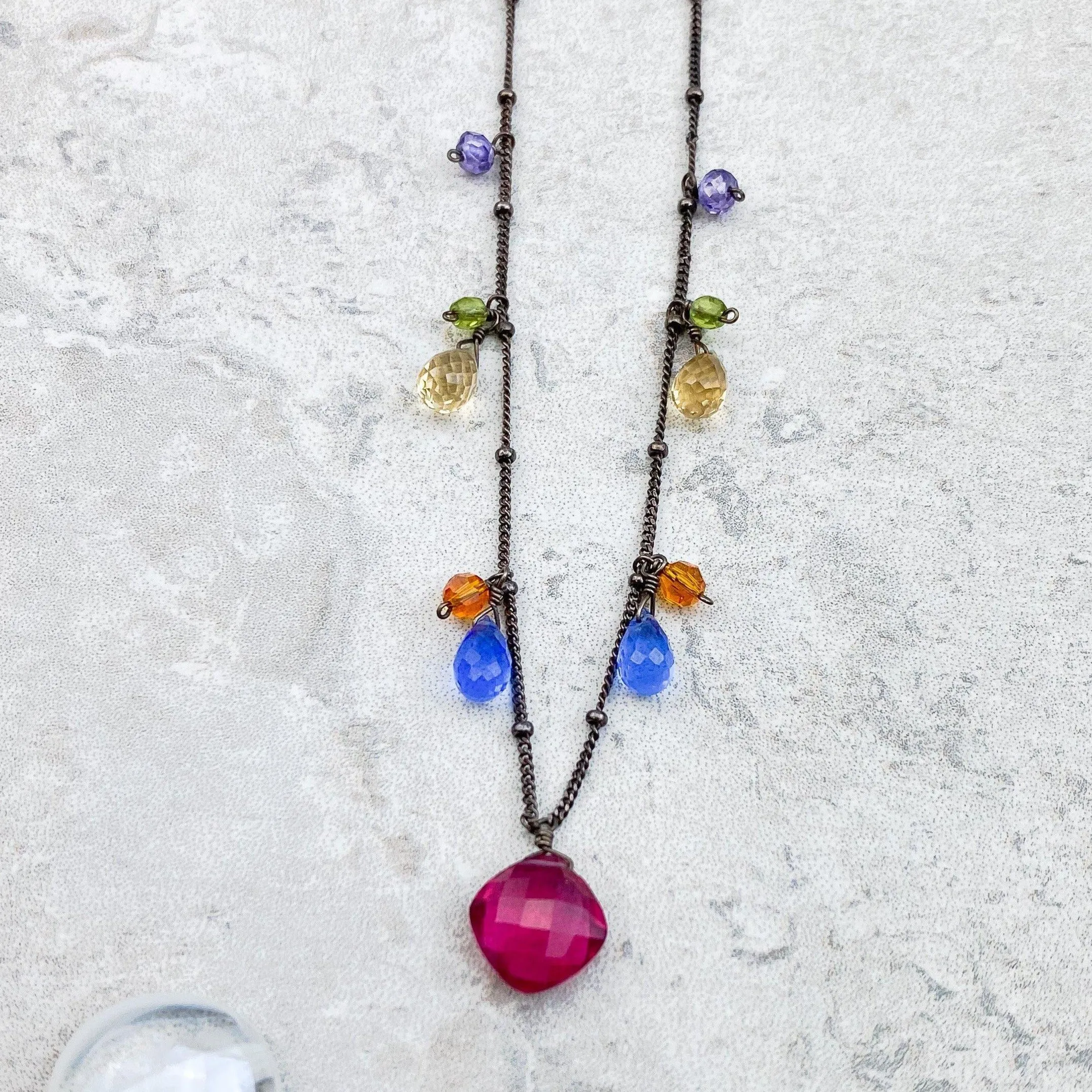 Pop of Color Boho Zina Classic Necklace