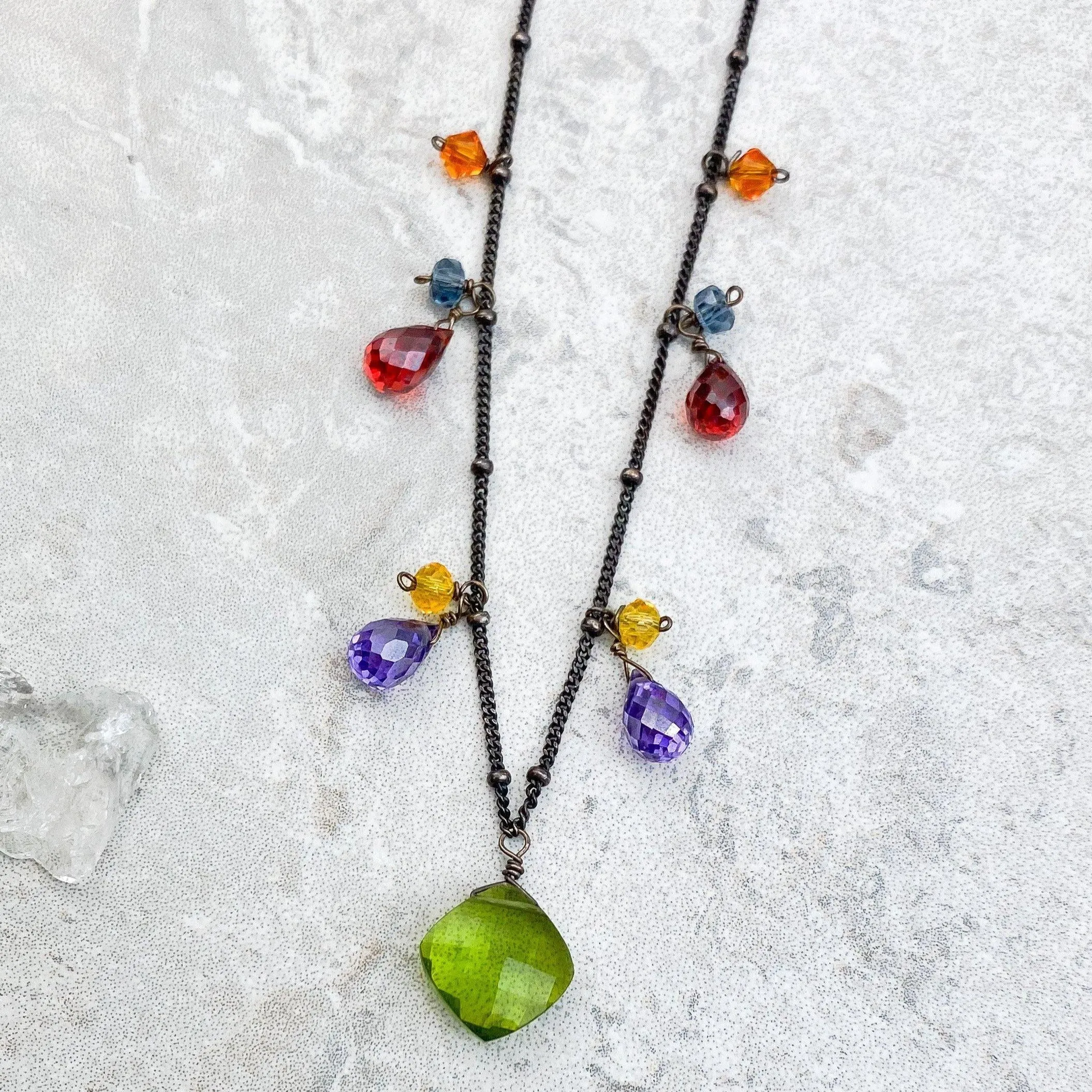 Pop of Color Boho Zina Classic Necklace