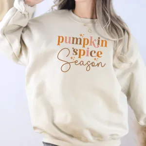 Pumpkin Spice Season Crewneck Sweatshirt