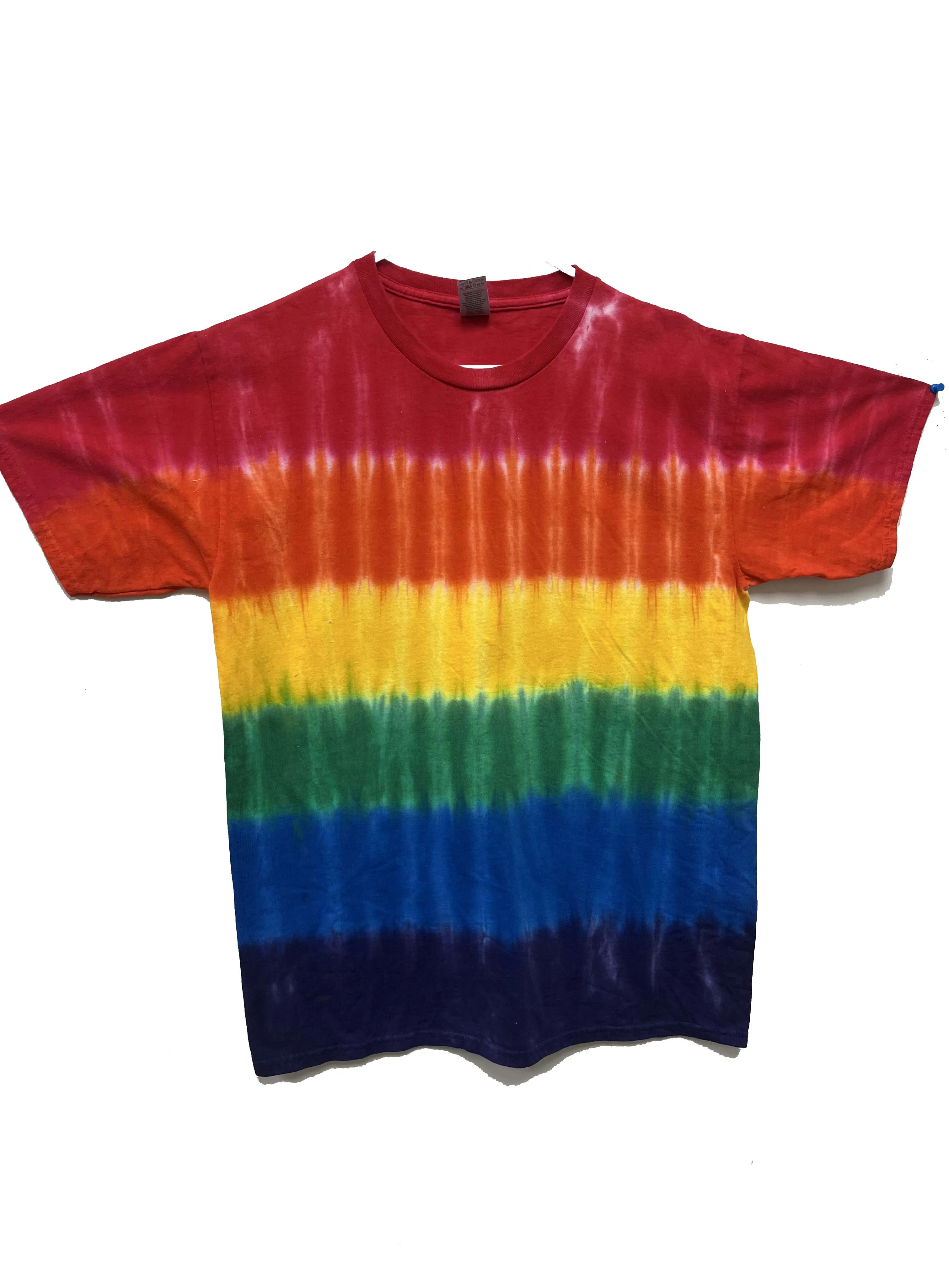 Rainbow Stripes Tie Dye