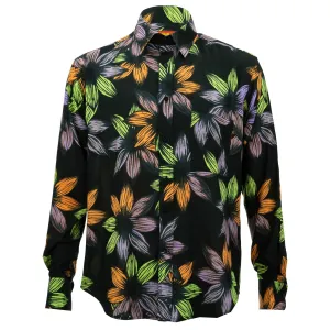 Regular Fit Long Sleeve Shirt - Wild Daffodil