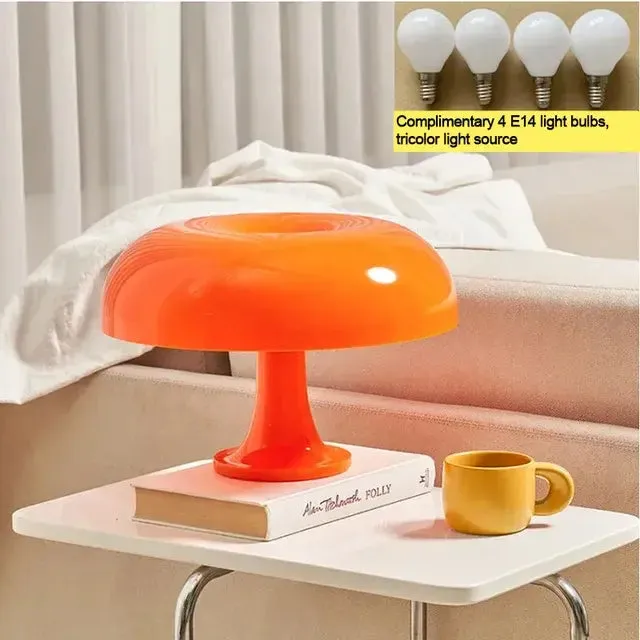 Retro Creative Mushroom Table Lamp