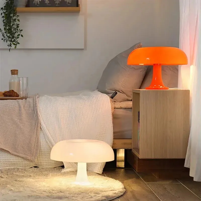 Retro Creative Mushroom Table Lamp