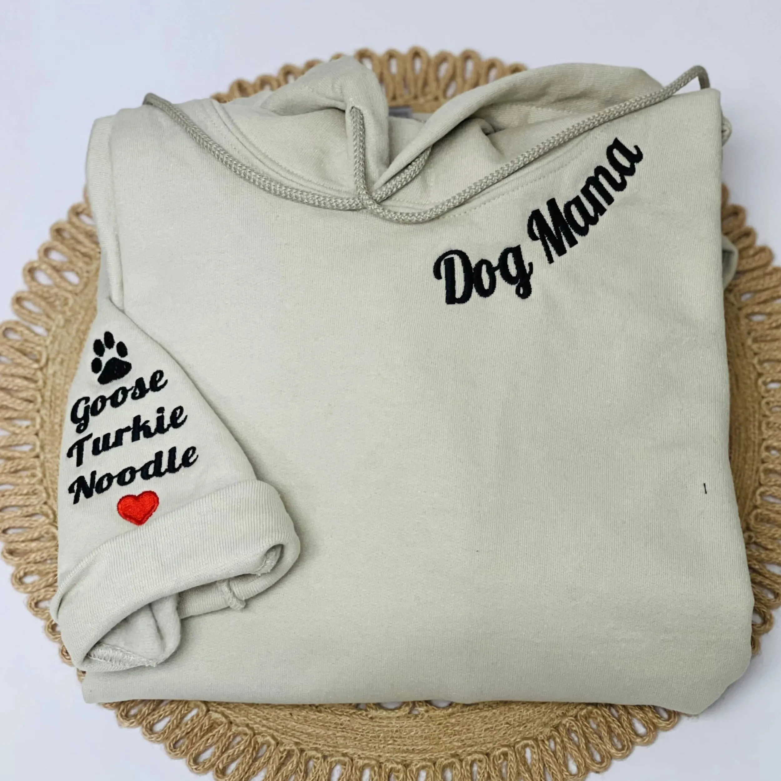 Rich Auntie Vibes Sweatshirt with Children Names on Sleeve