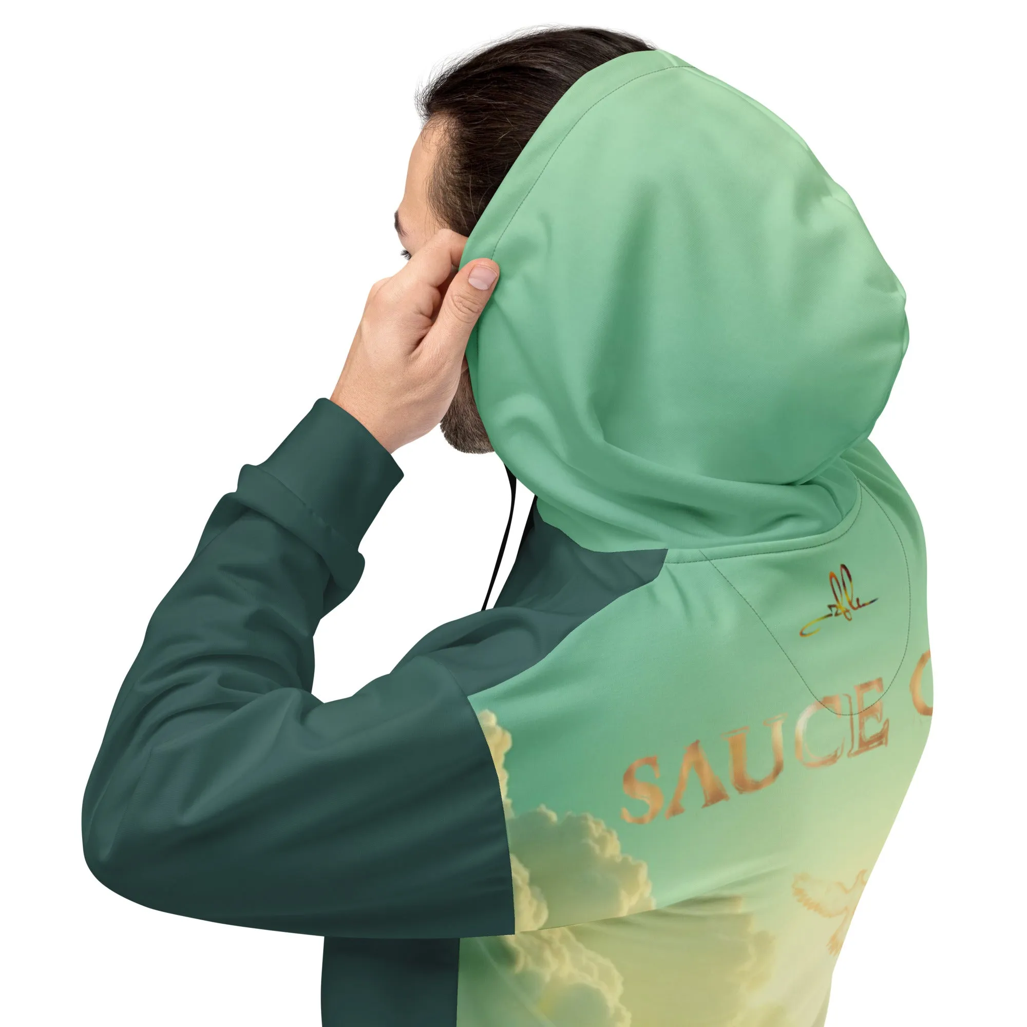 Sauce God - Ascension Hoodie ~ Forest Green