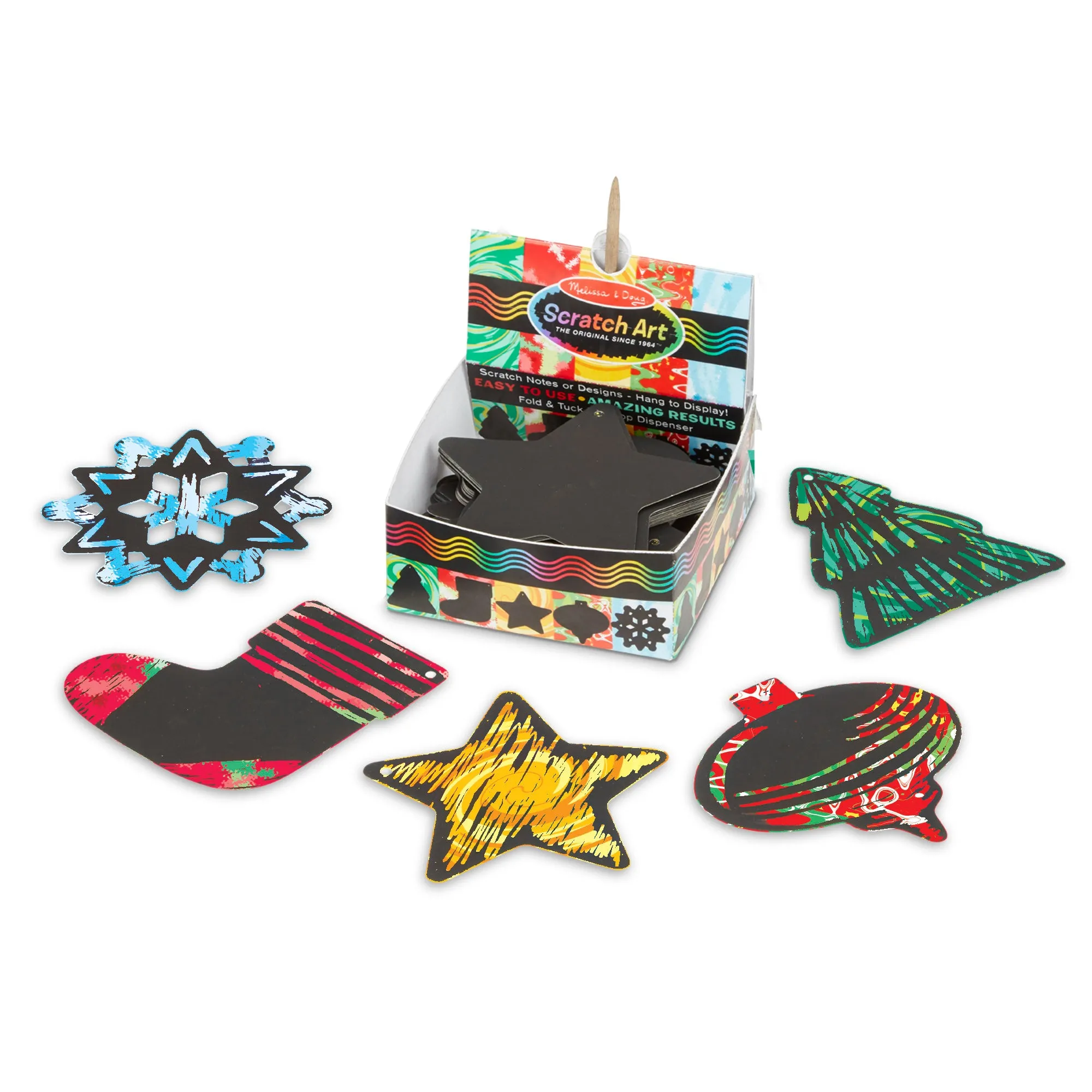 Scratch Art® Box of Holiday Notes