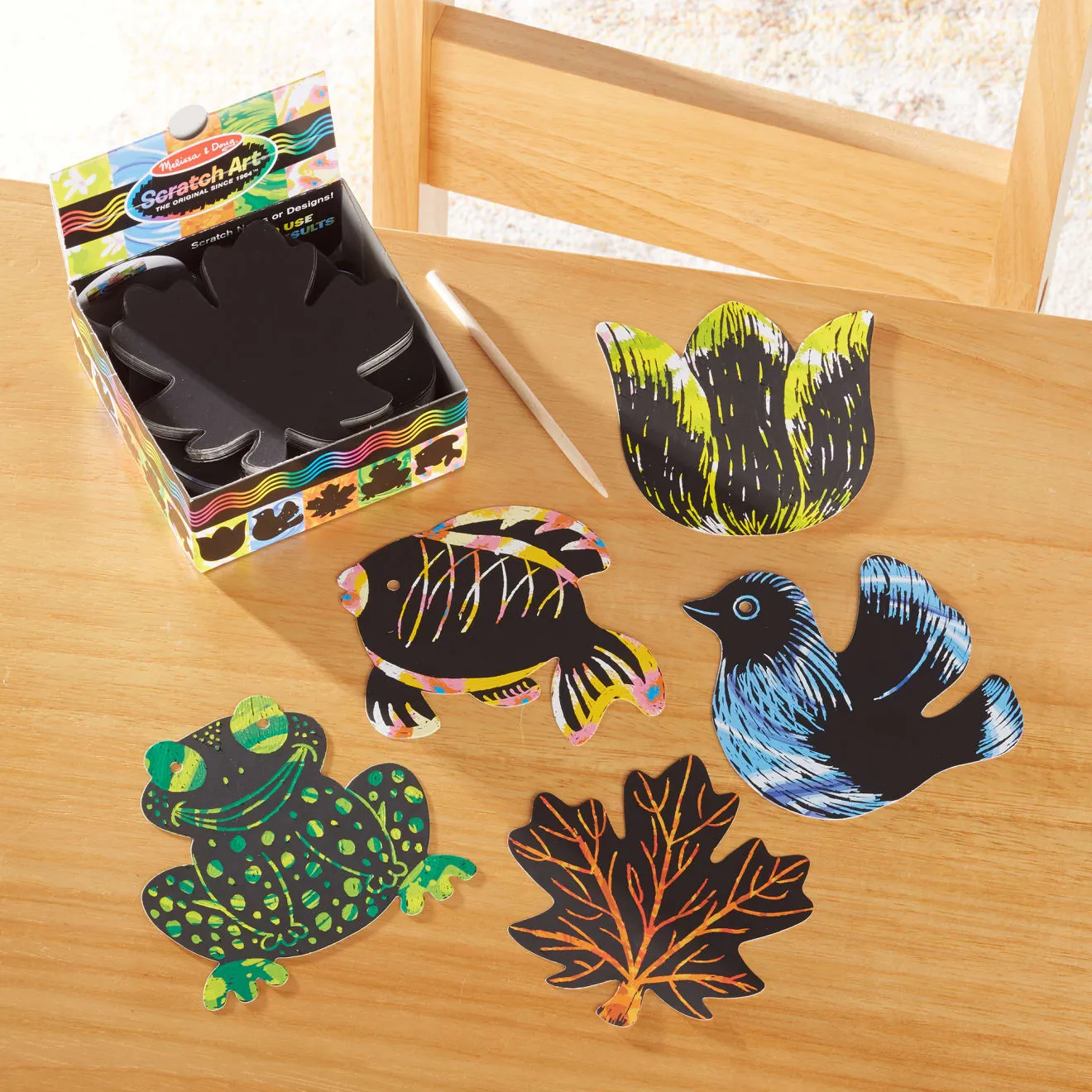 Scratch Art® Box of Nature Notes