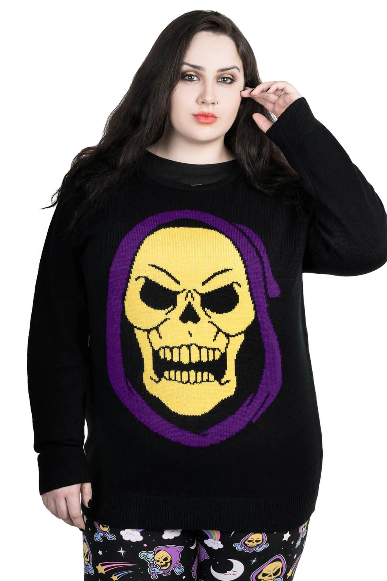 Skeletor Knit Sweater [PLUS]