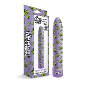 Stoner Vibes Pack A Fatty Multi Speed Vibrator - Purple Haze