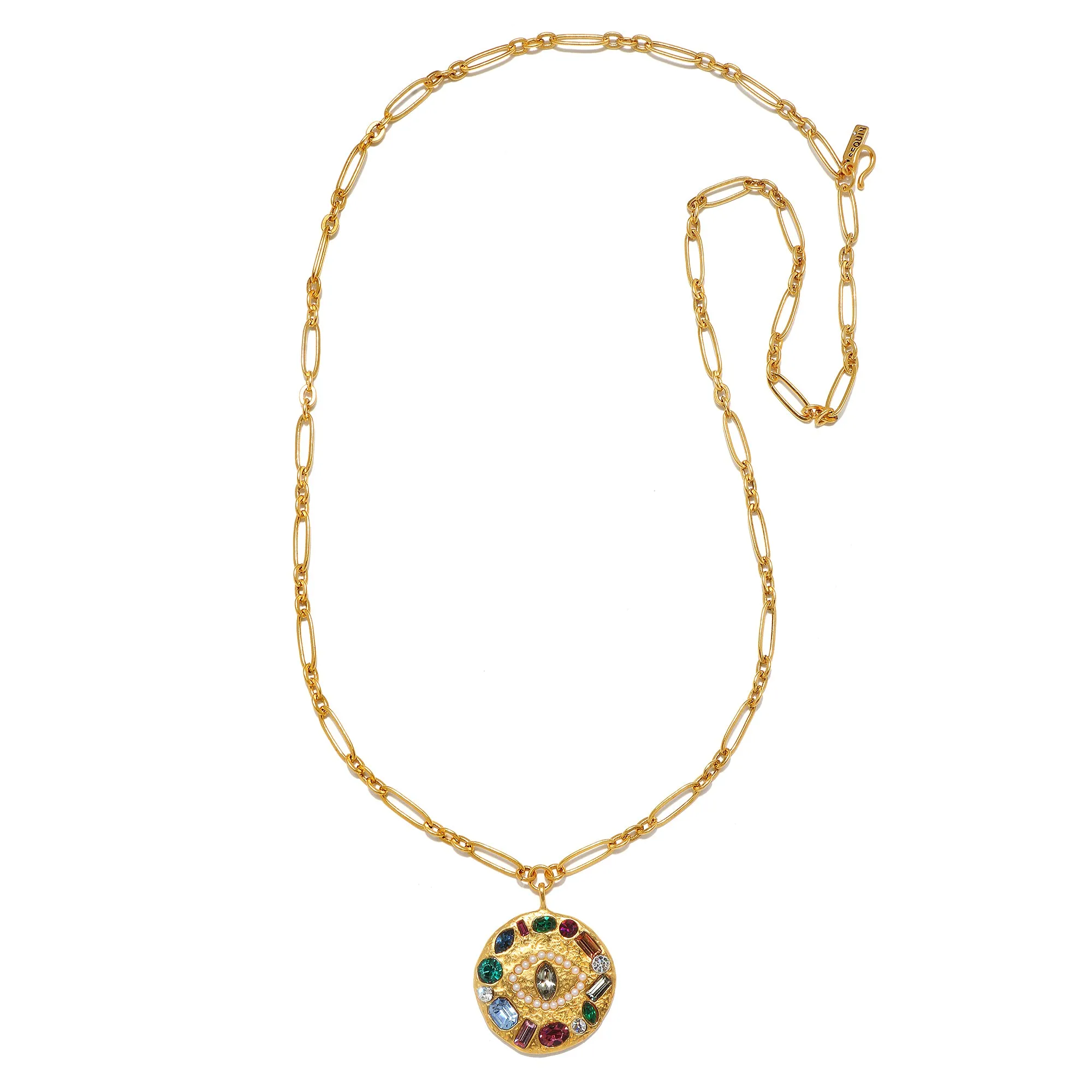 Super Gem Evil Eye Convertible Talisman Necklace