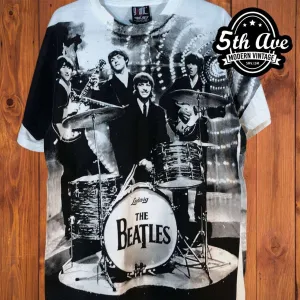 The Beatles - AOP all over print New Vintage Band T shirt