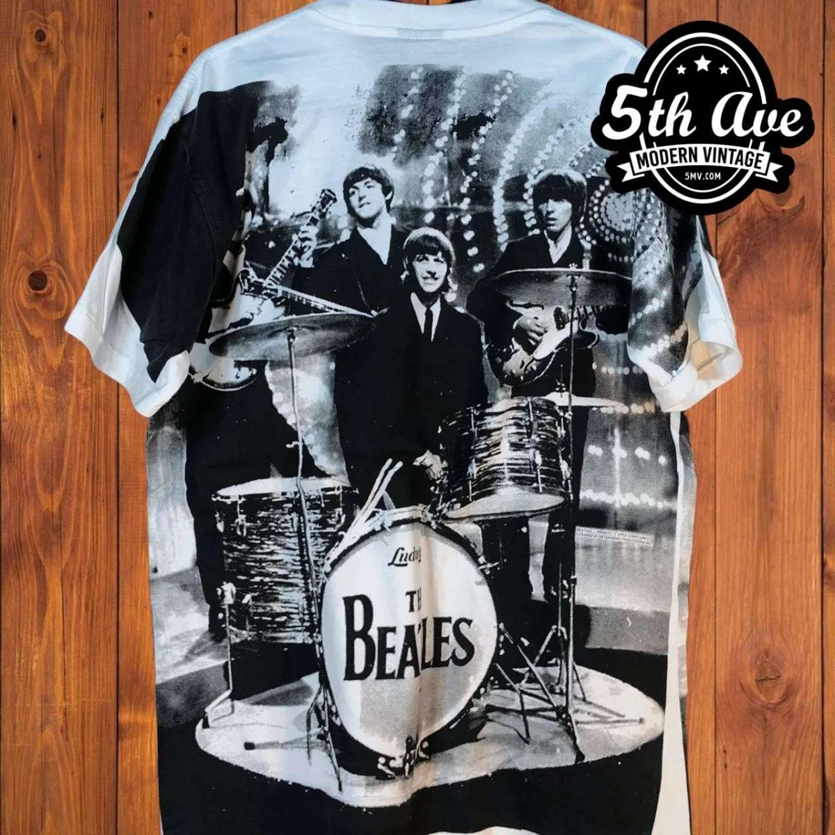 The Beatles - AOP all over print New Vintage Band T shirt