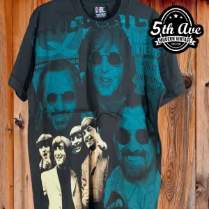 The Beatles Oh They Are Back! - AOP all over print New Vintage Band T shirt