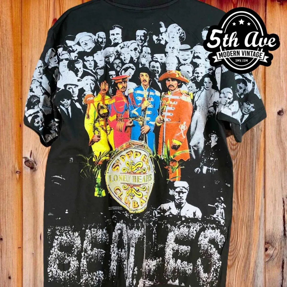 The Beatles Sgt. Pepper's Lonely Hearts Club Band - AOP all over print New Vintage Band T shirt