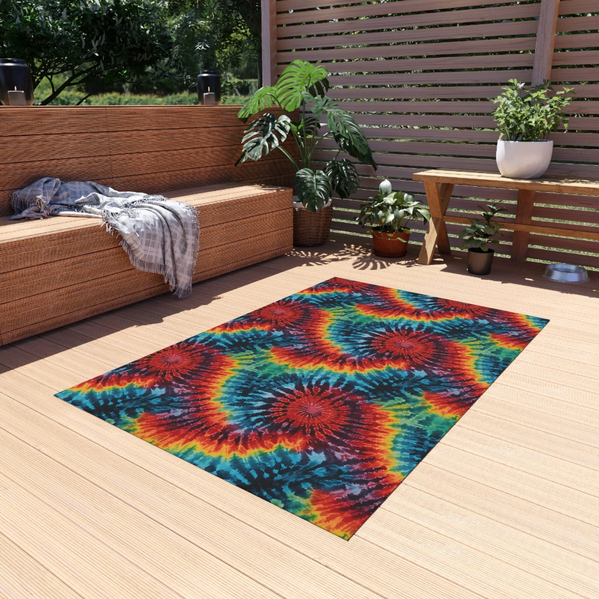 Tie Dye Rug