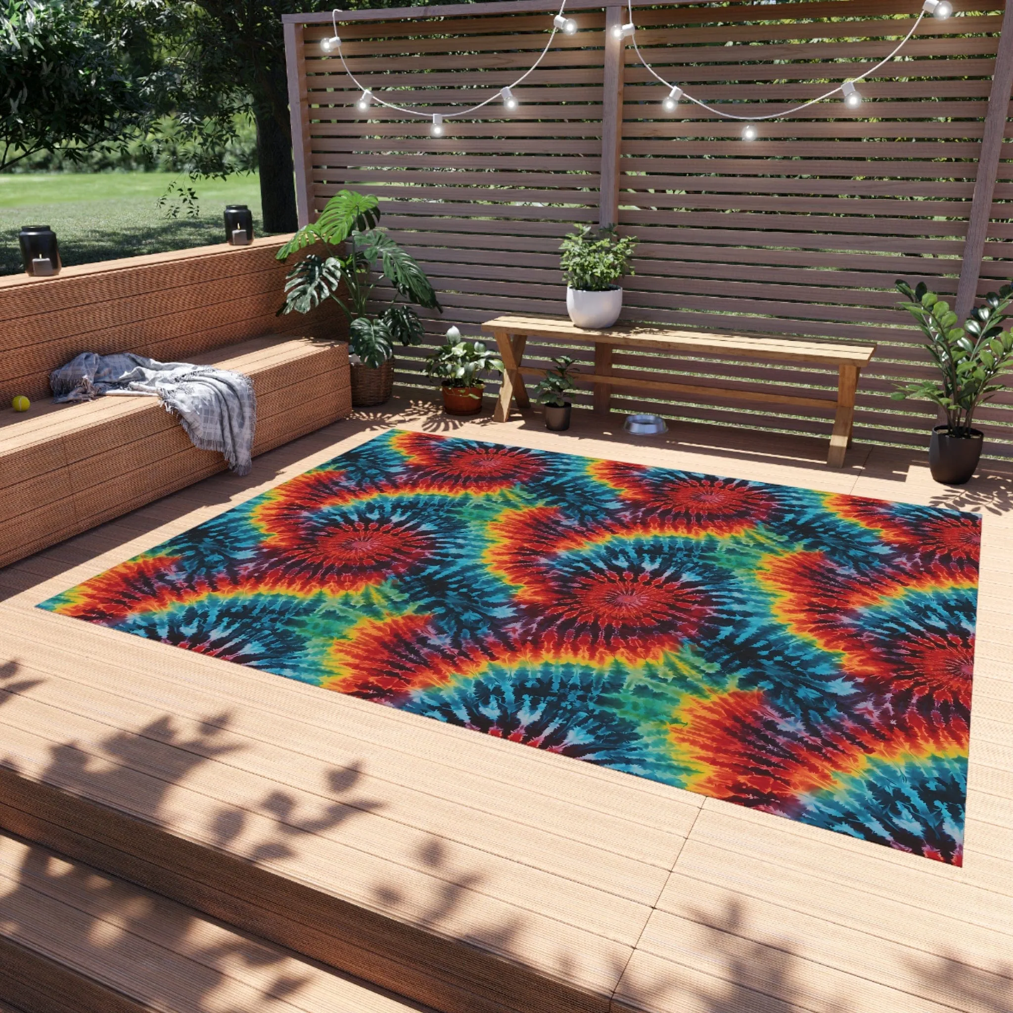 Tie Dye Rug