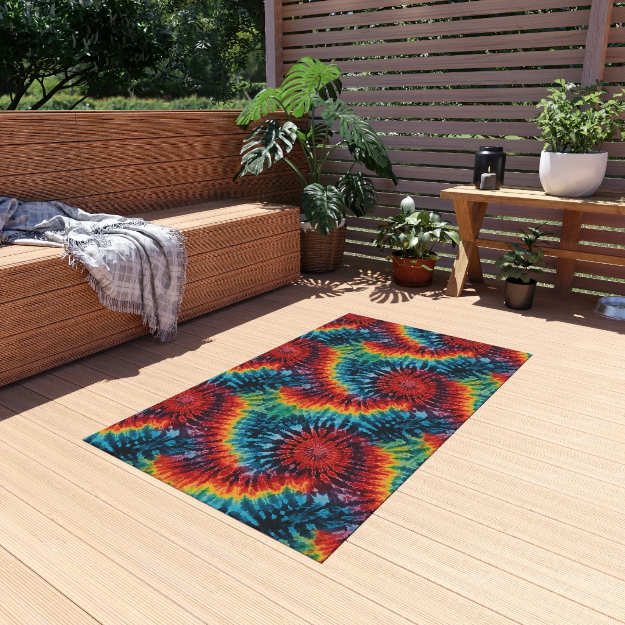 Tie Dye Rug