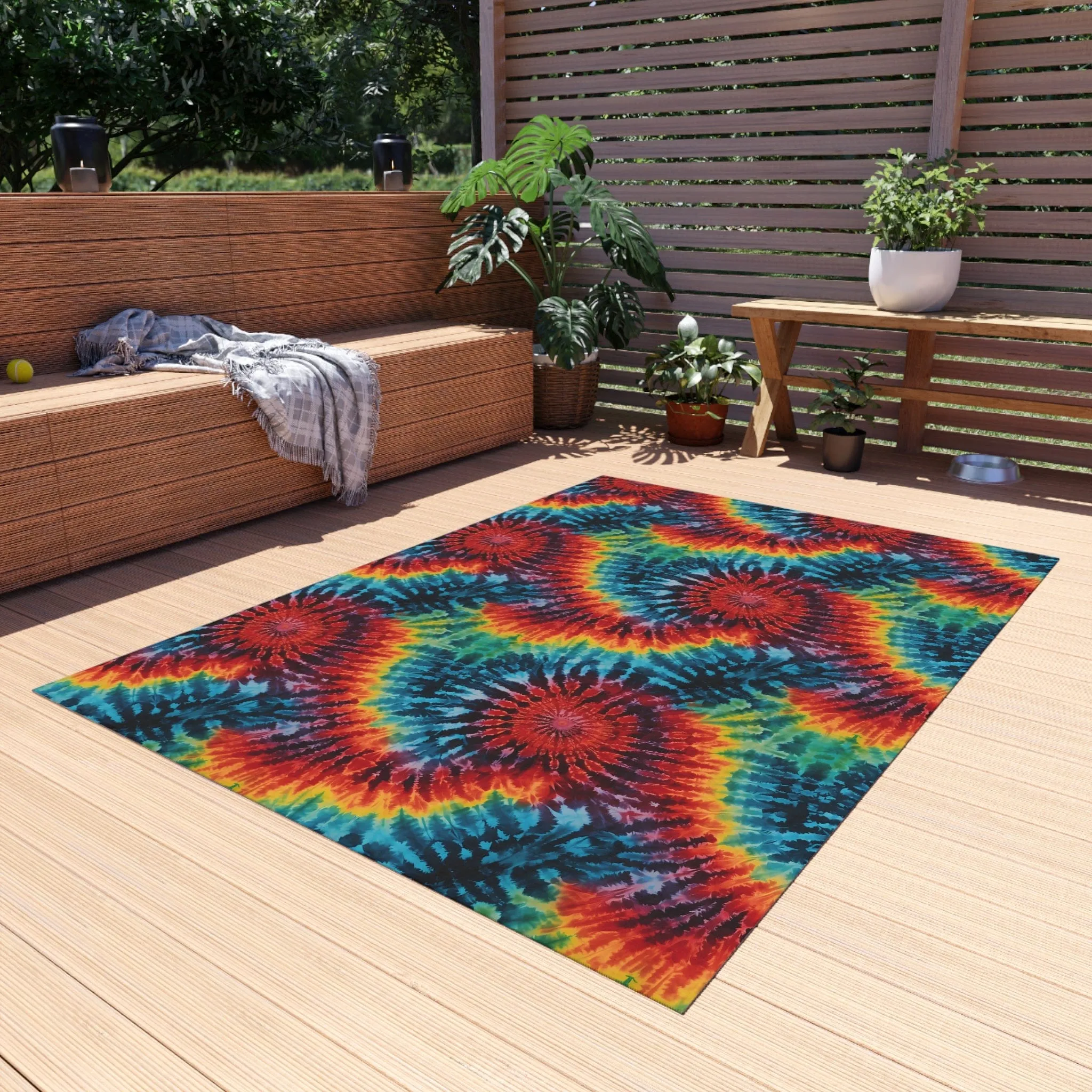 Tie Dye Rug