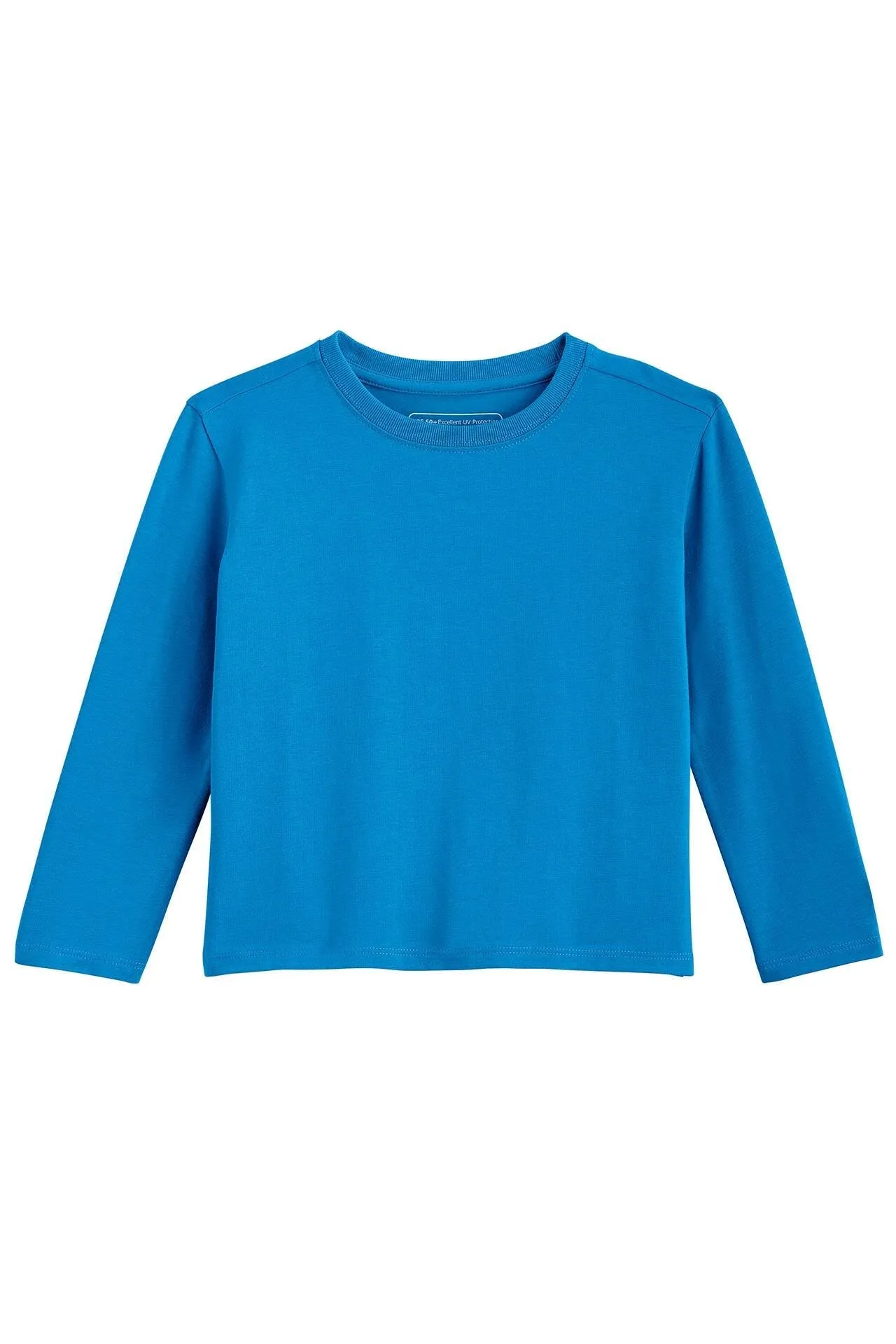 Toddler Coco Plum Everyday Long Sleeve T-Shirt  |  Classic Blue