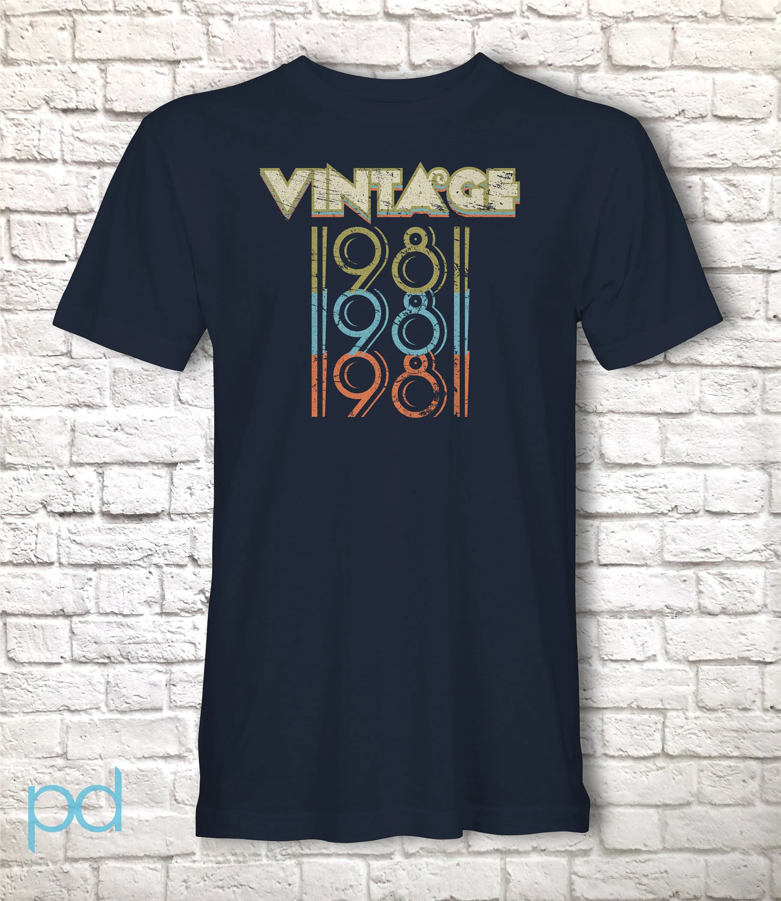 Vintage 1981 Birthday Gift T Shirt