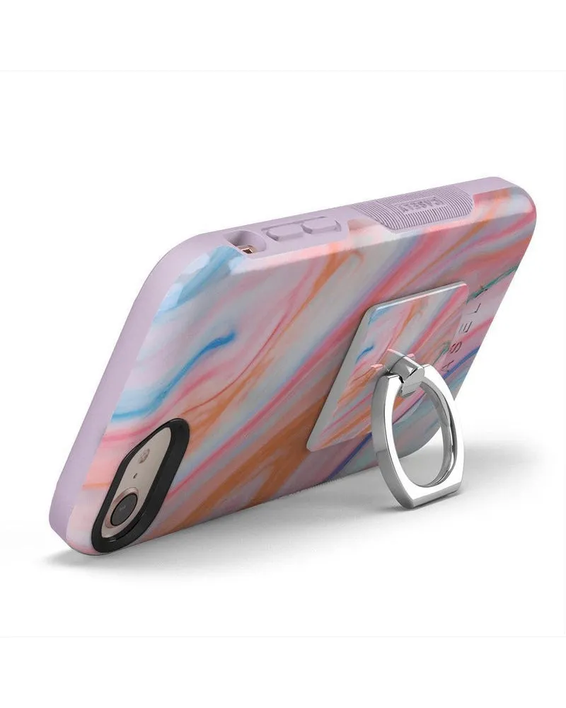 You're a Gem | Rainbow Marble Swirl Phone Ring